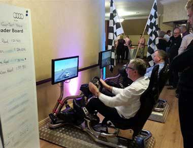 Vision Racer driving game