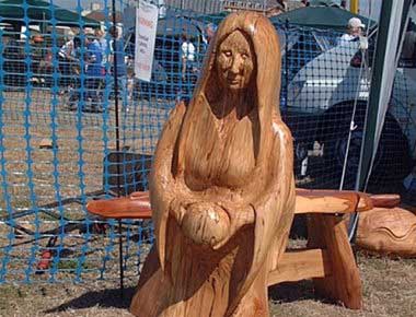 Chainsaw Carved Wood