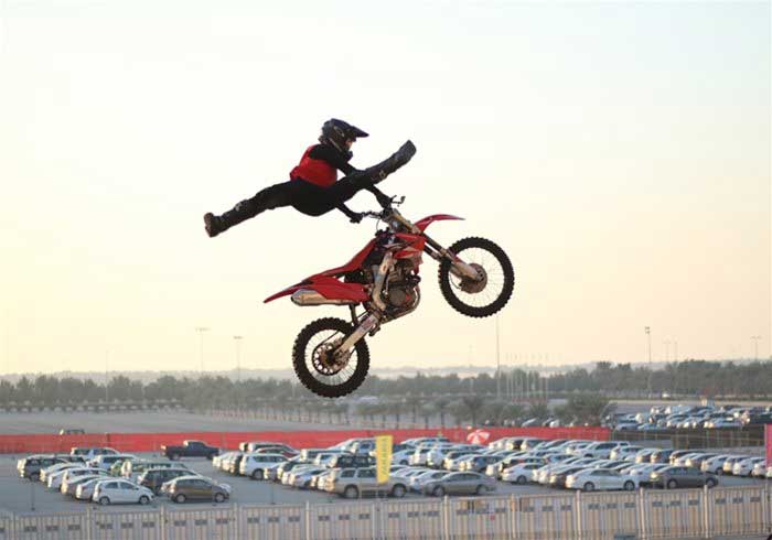 Motorcycle Stunt Jump