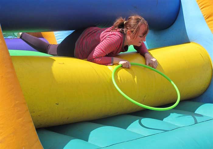 Fun inflatable games