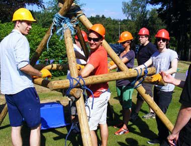 Fun team building games to play