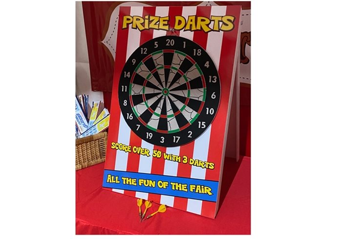 hire darts side stall game